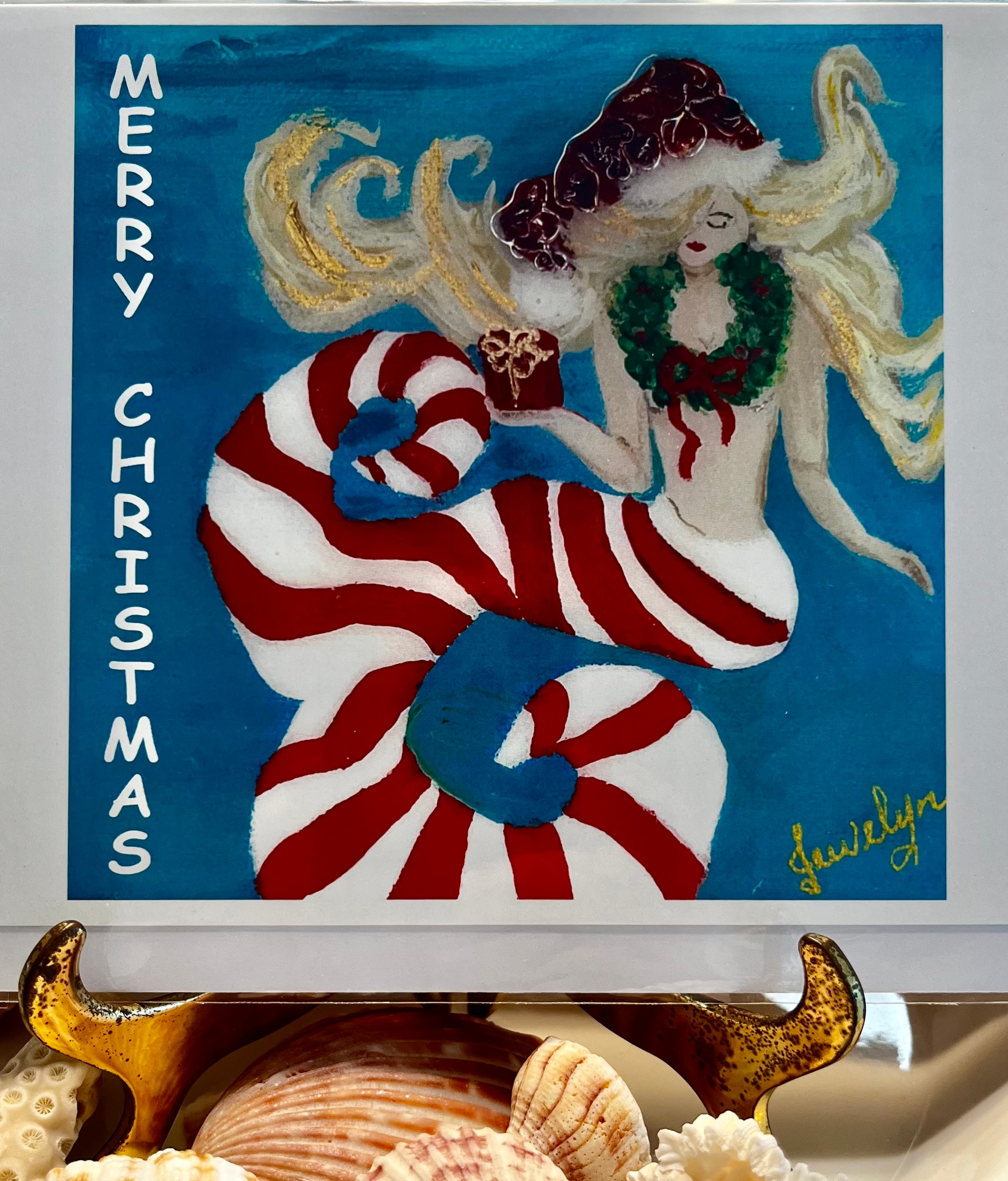 Merry Christmas Mermaid