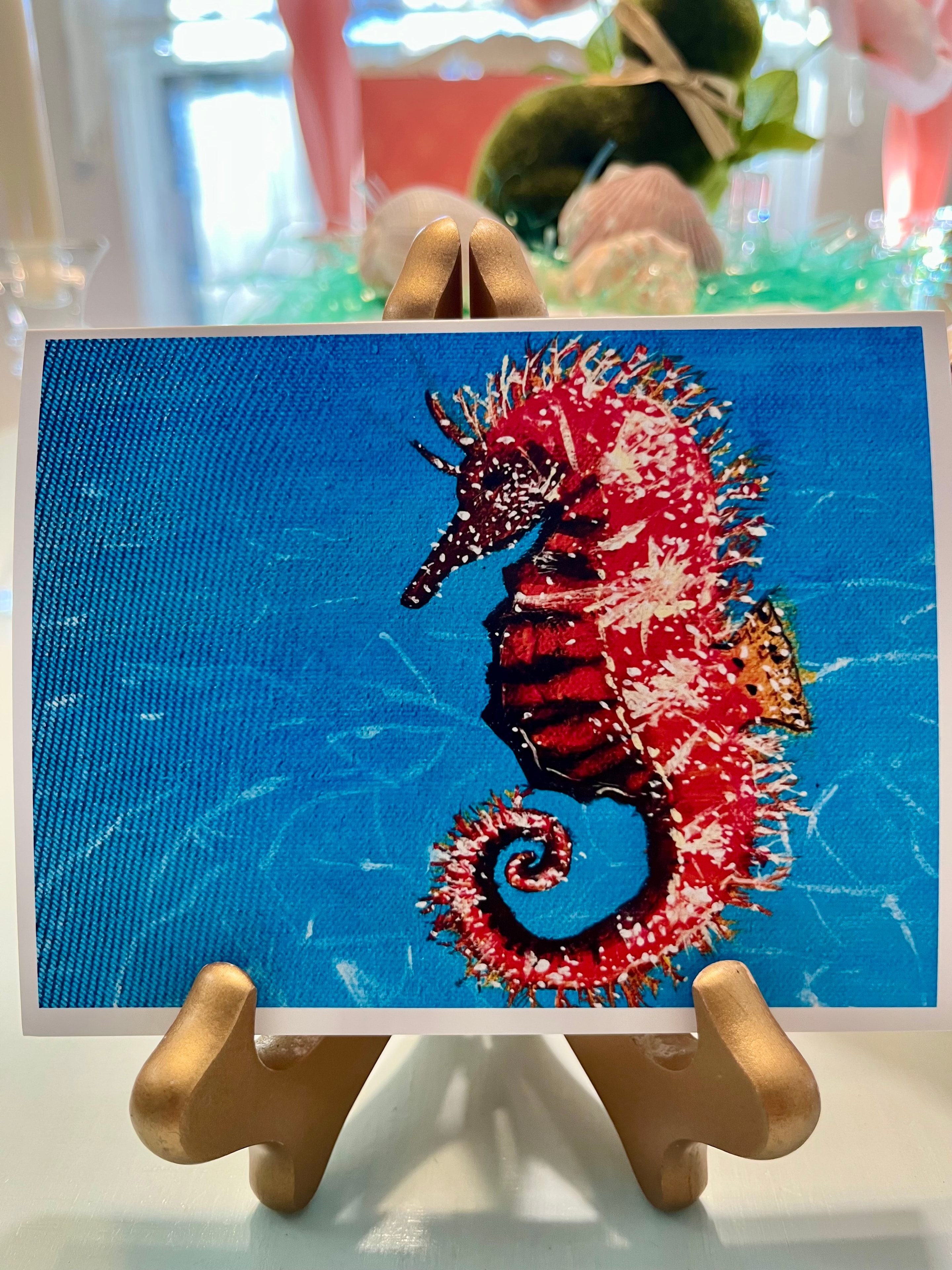 Sanibel Susie the Red Seahorse